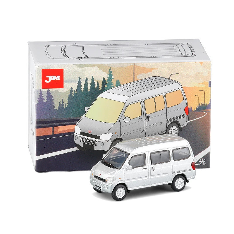 JKM 1/64 SGM WuLing รถรุ่นDiecastของเล่นคลาสสิกSuper Racingรถสําหรับของขวัญ