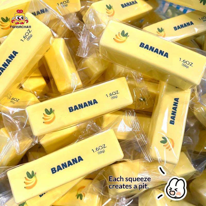 FG Butter Squishy Stick น่ารักสมจริง Butter Design Soft Squeeze ความเครียดบรรเทา Squishy ของเล่น