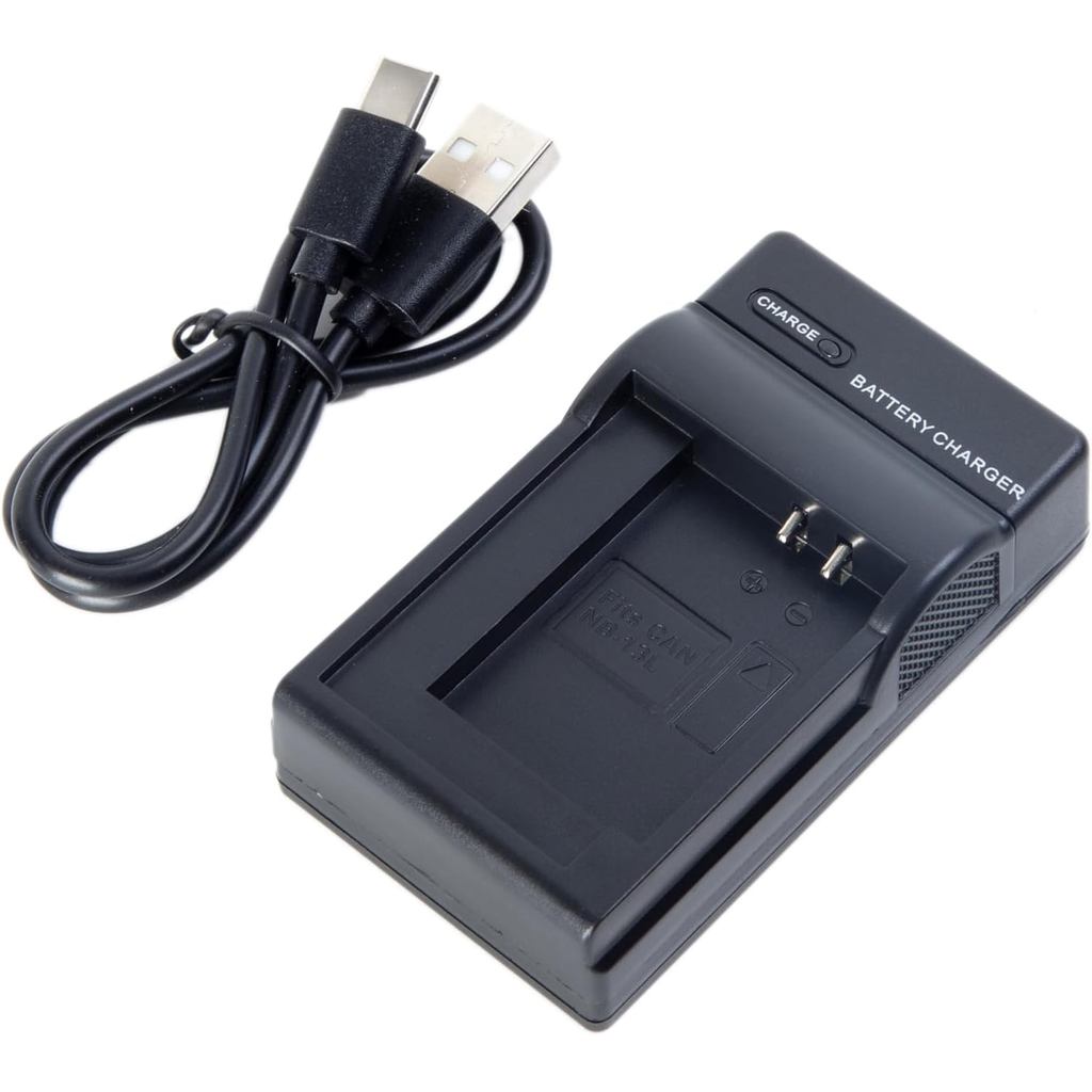 NB-13L เครื่องชาร์จแบตเตอรี่ USB เข้ากันได้กับ Canon PowerShot G1X G1 X Mark III G5X G5 X Mark II G7