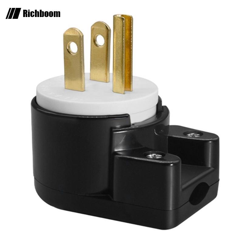 Rich 3 Prong ปลั๊กไฟ Nema 5 15P 15A 125V สําหรับผู้ที่ชื่นชอบและมืออาชีพ