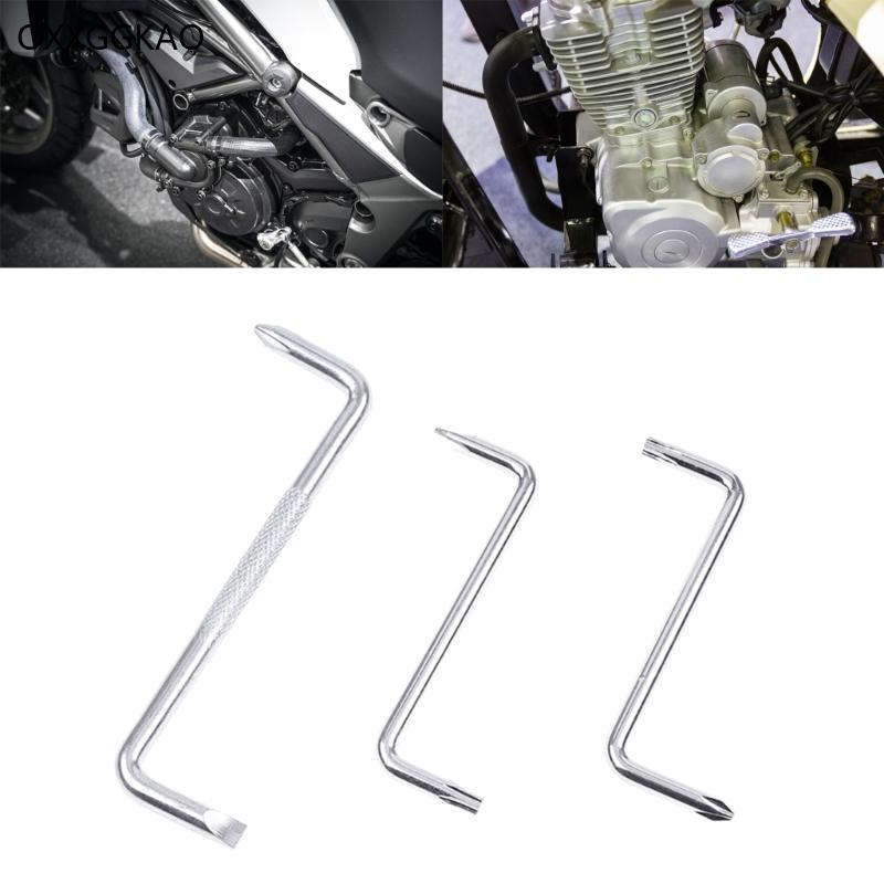 OXXGGKAO แพ็ค 3 ชุดไขควงเหล็กโลหะผสม Chrome Vanadium ZType Double Head Offset ไขควง