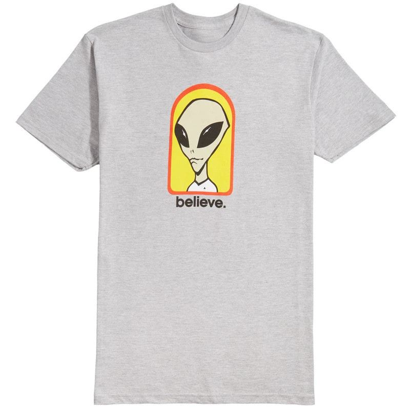 เสื้อยืดแบรนด์ Y2k Alien Skateboard - เหมาะสำหรับการออกไปเที่ยวในชีวิตประจำวัน สไตล์หรูหราสำหรับทุกเพศทั้งชายและหญิง