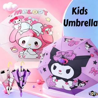 Kids Umbrella Auto Open Umbrella with Sanrio Kuromi Cute Design High Quality UV Gift for Kids