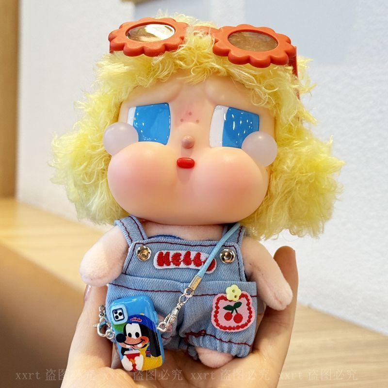 * 可爱娃衣哭娃cry系列沙滩小憩一二代15cm搪胶公仔换装配饰Crying Baby Clothes Cry Vacation Series Vinyl Doll Baby Clothes Cute