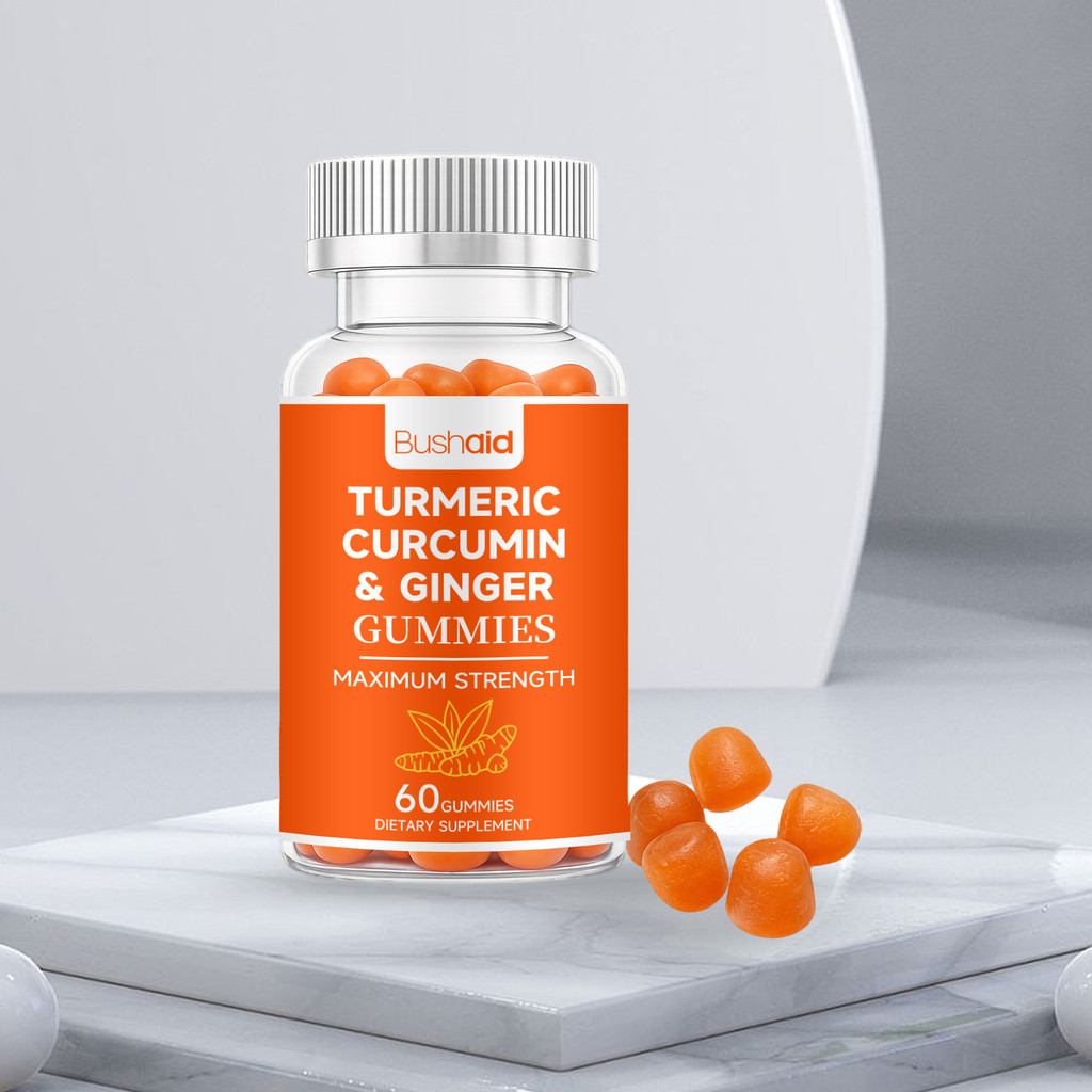 BUSHAID Curcumin Jelly ส่วนผสมพืชสมุนไพร Care Intestinal Digestive Balance Daily Body Care