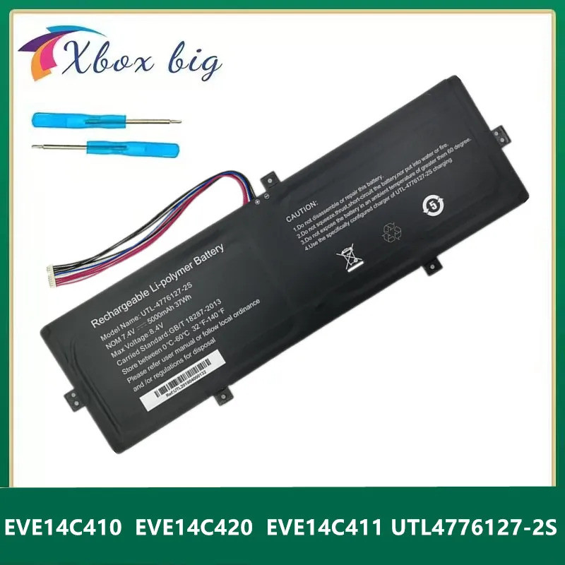EVE14C410 EVE14C420 EVE14C411 UTL4776127-2S แบตเตอรี่แล็ปท็อปสําหรับ Digma EVE 14 C410 C420 ES4057EW