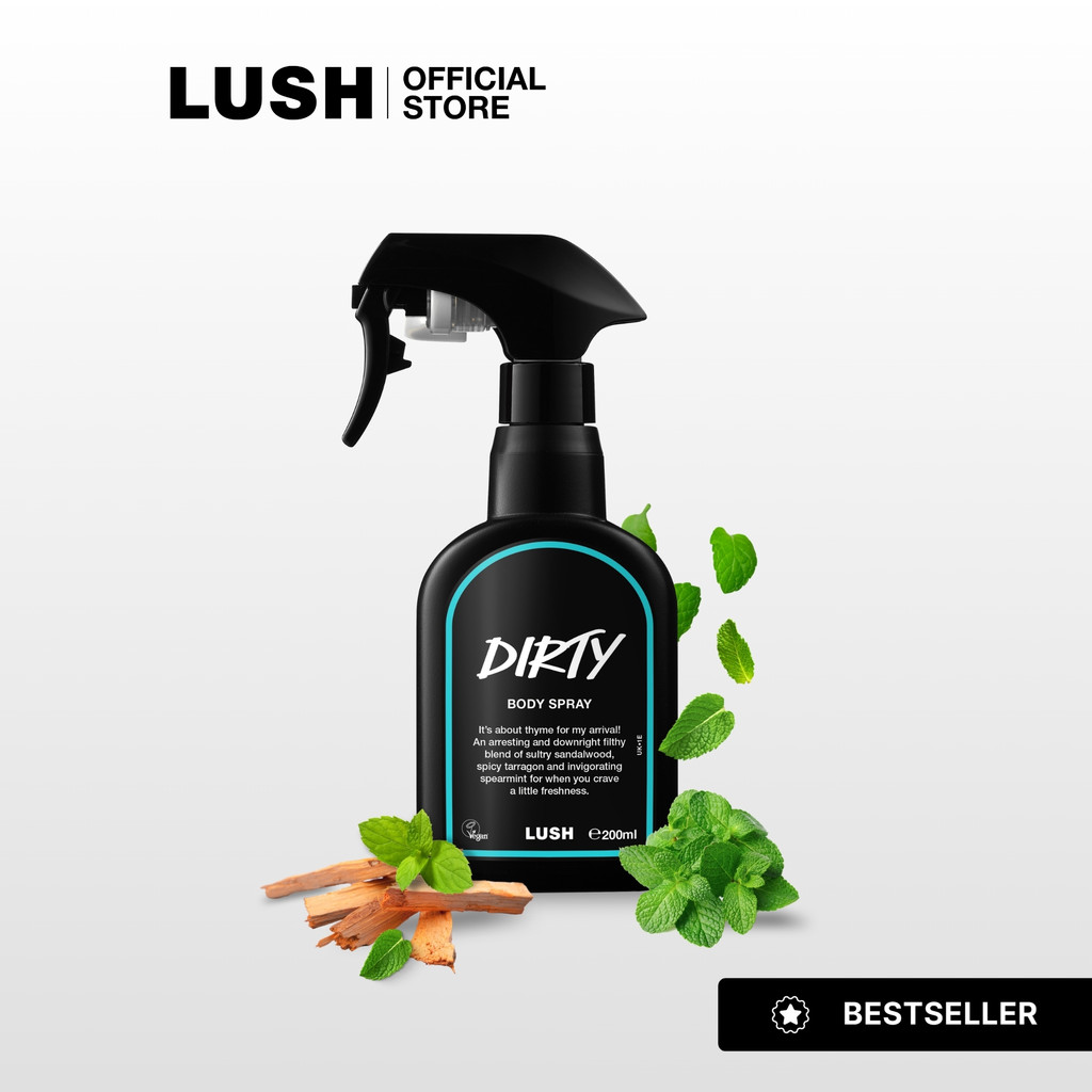 LUSH AVOCADO CO-WASH BODY SPRAY 200ml สเปรย์น้ําหอม สเปรย์ฉีดร่างกาย  สเปรย์อเนกประสงค์