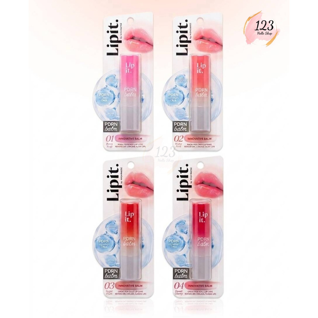 Lipit PDRN Balm ลิปอิท พีดีอาร์เอ็นบาล์ม 3g.✨