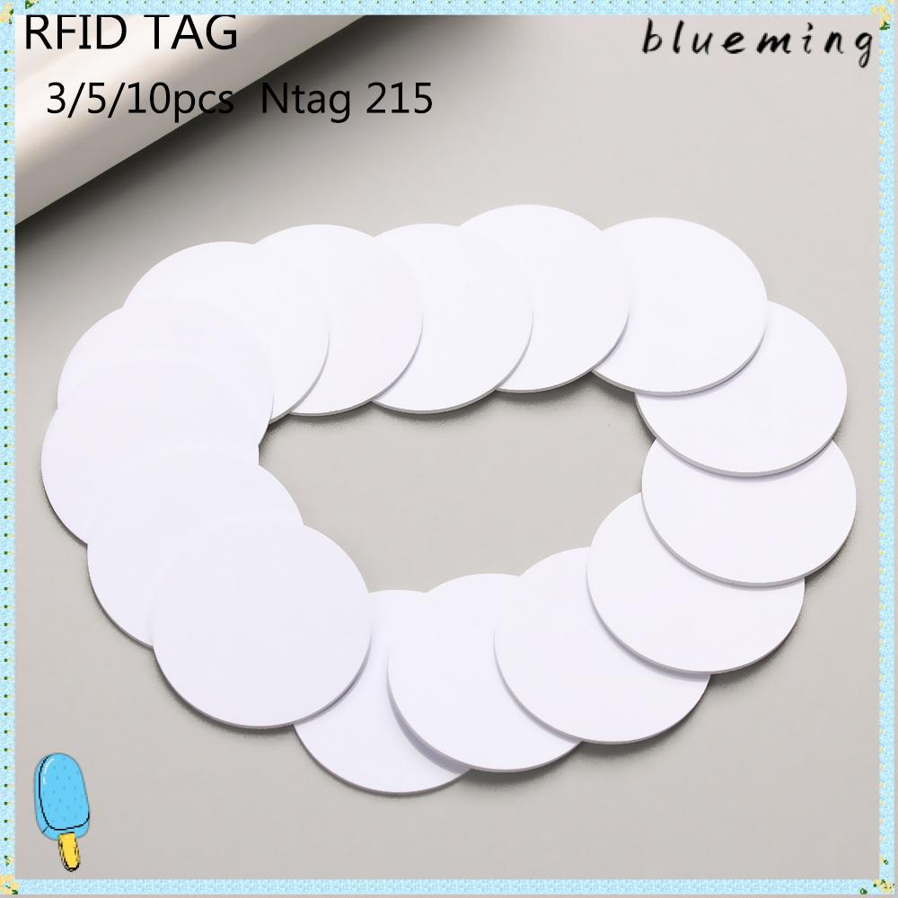 BLUEMING 5/10 ชิ้น NFC Tag Mini ตัวอย่างชิปอัจฉริยะทรงกลม