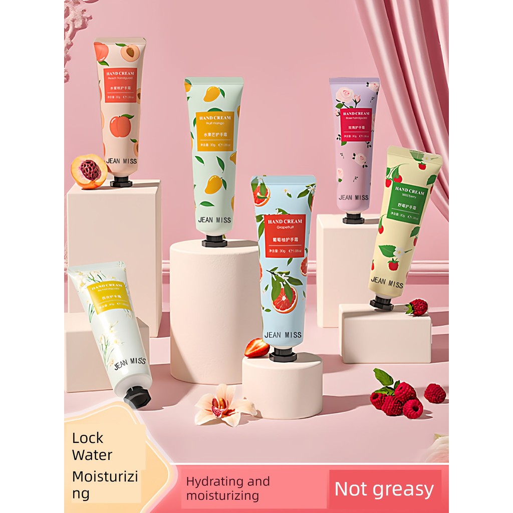 hand cream แฮนด์ครีม น้ําหอม Vaseline Hand Cream Female Moisturizing Hydrating Anti-Drying Refreshin