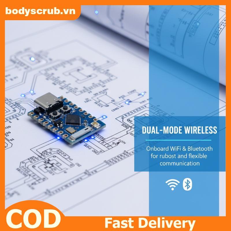 BB ESP32C3 PRO MINI 1 ชุดคณะกรรมการพัฒนาพร้อม ESP32C3FH4 ชิปโมดูล WiFi ขั้นสูงสําหรับหุ่นยนต์การเรีย