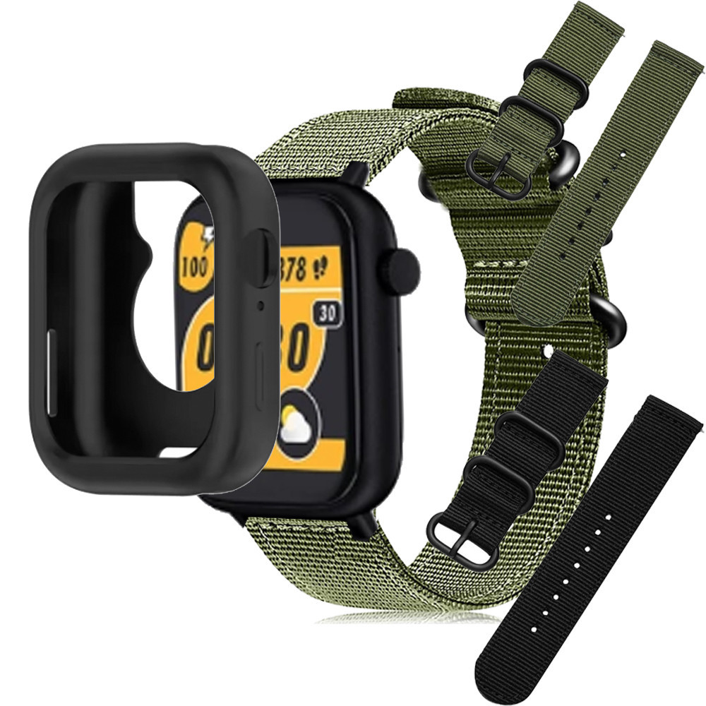 AXON Moni Health V.3 สายนาฬิกาหน้าจอฝาครอบป้องกันกันชนสําหรับ AXON Moni Health V.3 Smartwatch สายคล้