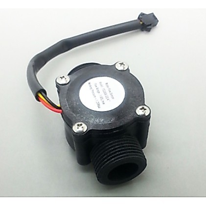 เซ็นเซอร์วัดการไหลของน้ำ 1-60ลิตรต่อนาที ขนาดท่อ 3/4"/1" Water Flow Sensor Switch Flow Meter Counter