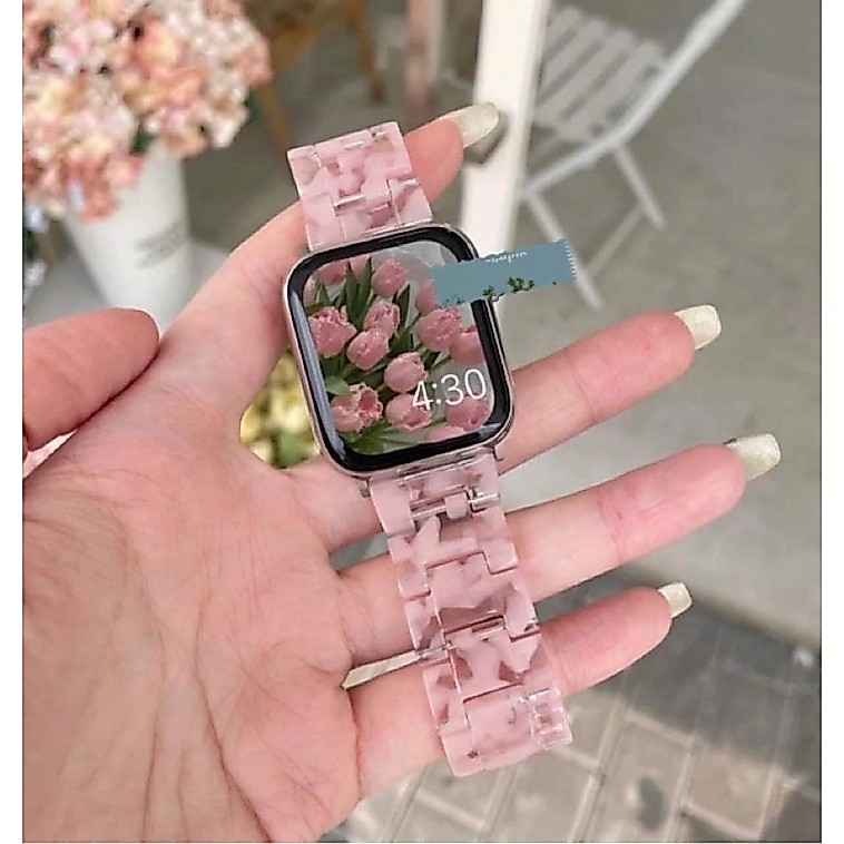สายหินอ่อน ใช้ได้กับ for Ultra 3 2 watch 11 10 9 7 6 SE 5 4 3 2 1 ขนาด 38/40/41/42/44/45/46มม สายนาฬิกา smart watch