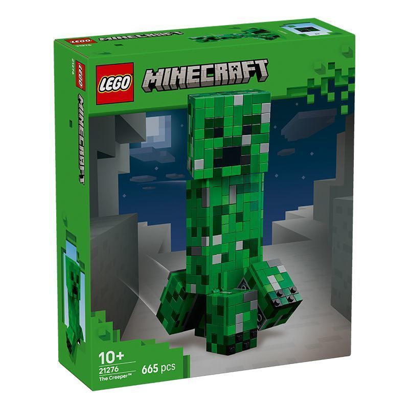 [] Minecraft Series 21276 Creeper Puzzle Building Toys Collection Building Block Gifts