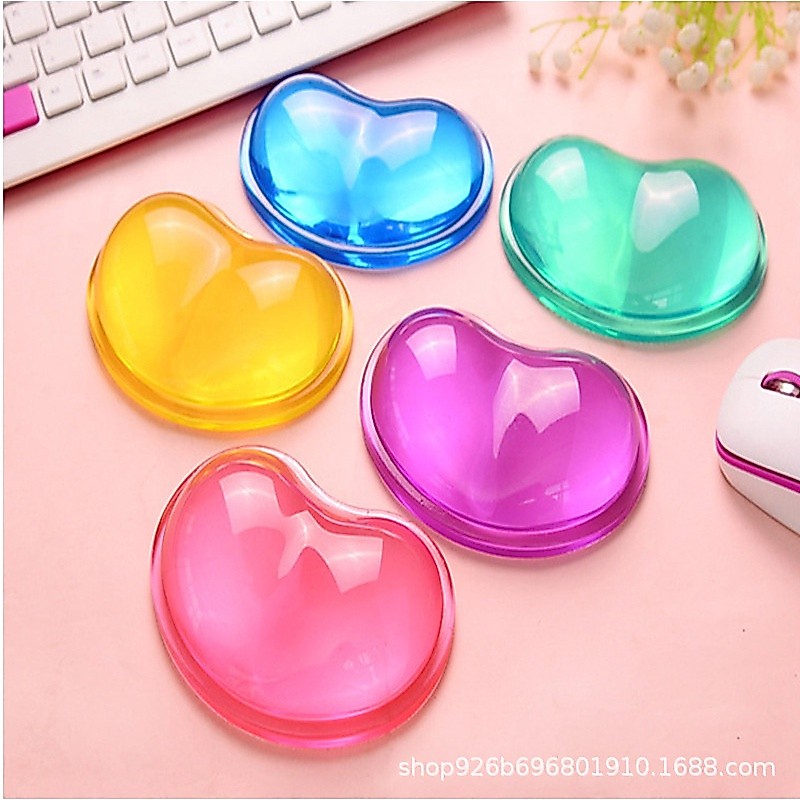 Mouse Pad แผ่นรองเมาส์ แบบซิลิโคน พร้อมที่พักข้อมือ สำหรับคอมพิวเตอร์ แล็ปท็อป