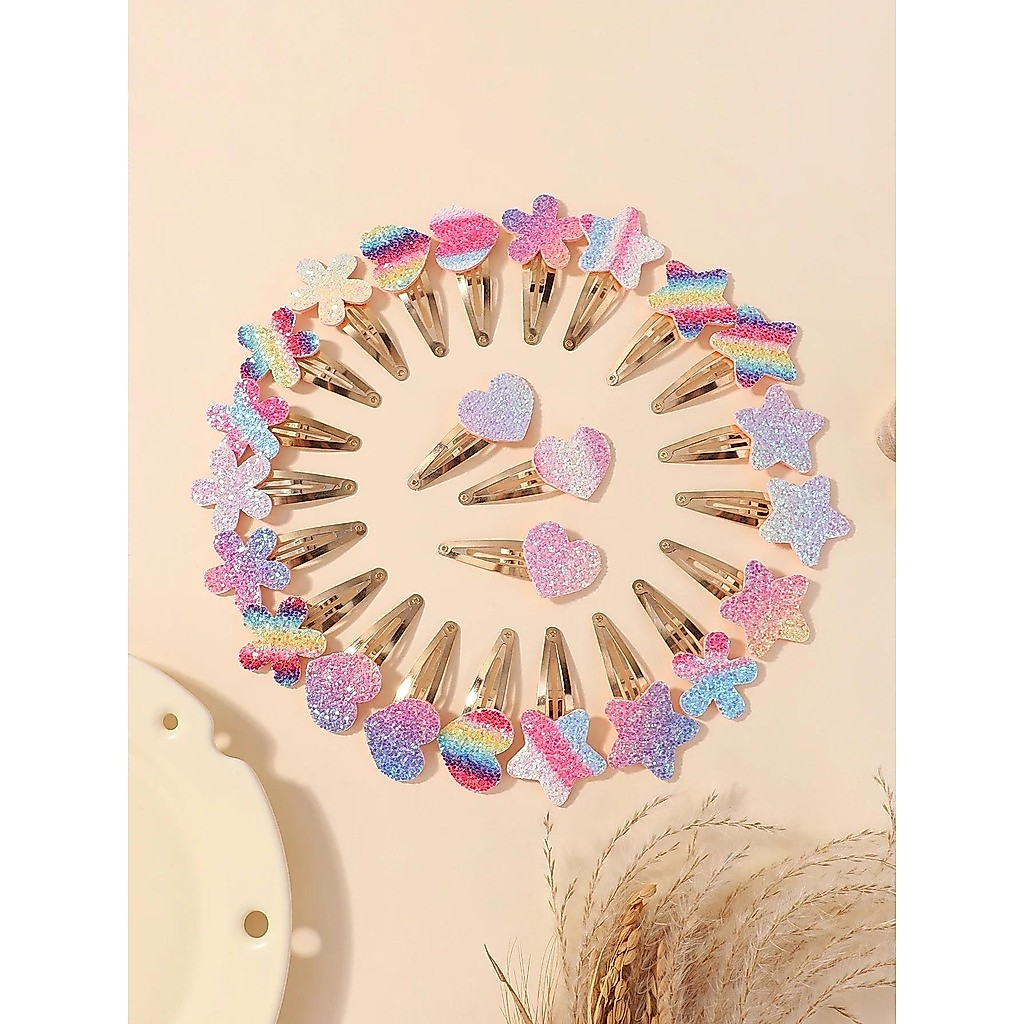 16 ชิ้นดอกไม้เงากระต่าย BB กิ๊บติดผมสําหรับสาวน่ารัก Handmade Hairpins Barrettes Headwear แฟชั่นเด็กเด็กอุปกรณ์เสริมผม