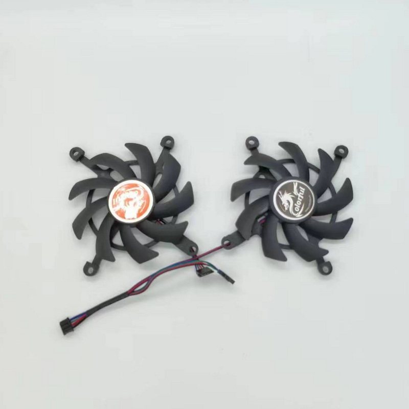 สีสันสดใส 1650/1660 RTX2060/207060 Net Chi/Tomahawk Silent Fan