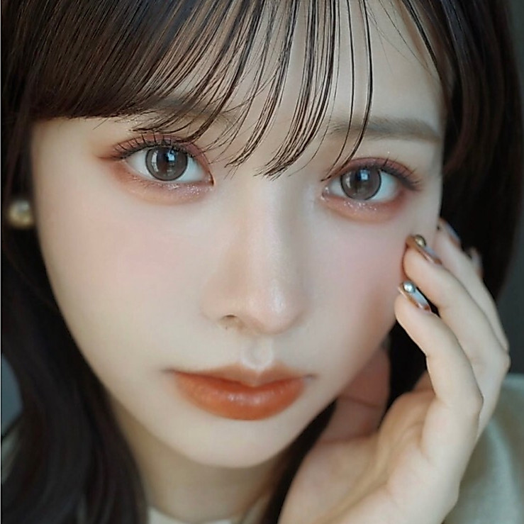 คอนแทคเลนส์  Bambi Hazel (Kitty Kawaii) ขนาดกลาง 💖