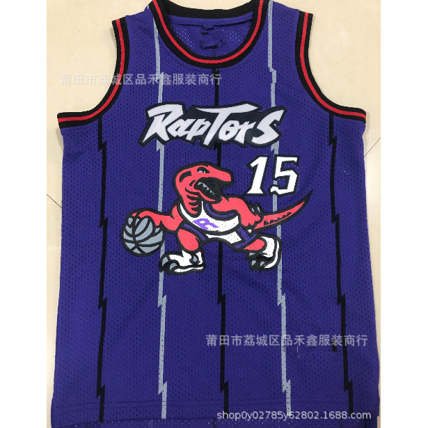 จัดส่งในวันเดียวกัน!!Toronto Raptors Raptors 15 Carter Vince Carter Dragon Jersey