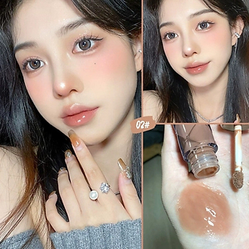 สินค้ามาใหม่รายวัน/Sephora Lip Gloss Plump Lip Gloss 02 05 Plump Lip Gloss Dawn Light Glass Lip Mois