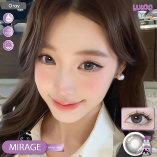 คอนแทคเลนส์(บิ๊กอาย) Mirage Brown / Gray (Luloo) ⭐️ลายฮิต ขายดีมาก กรองแสงกันยูวี