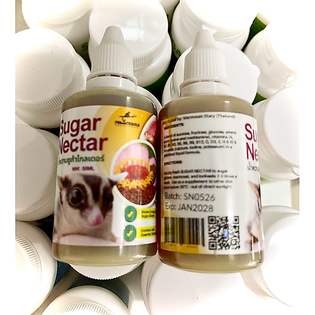 น้ำผึ้งสำหรับสัตว์เลี้ยง Sugar Nectar ขนาด 50ml