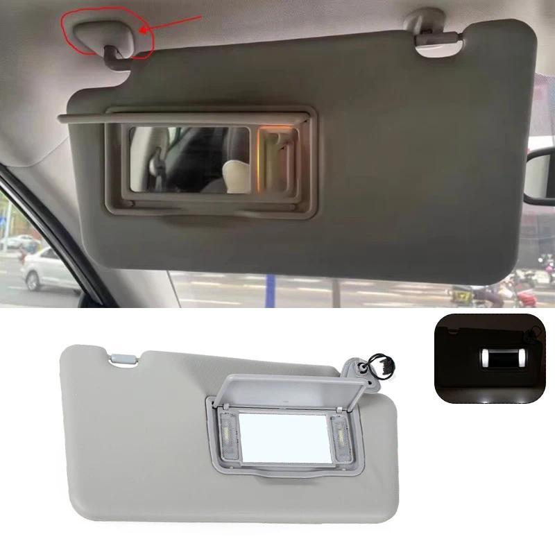 สําหรับ Renault Koleos 2008-2016 ด้านหน้า Sunvisor Wth กระจกแต่งหน้าแสงรถอุปกรณ์เสริม 96401JY65A 964