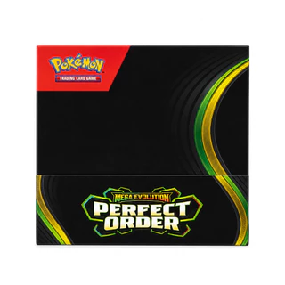 โปเกมอน การ์ดสะสมของแท้ Mega Evolution Perfect Order ซองสุ่มการ์ด Pokémon ลุ้นการ์ดหายาก สำหรับนักสะสม พร้อมส่ง
