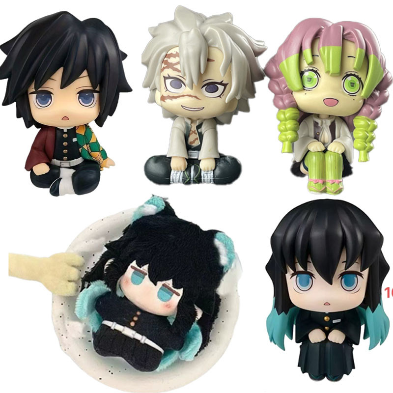 Action Figure Muichirou Tokitou Giyuu นั่งสะสม Demon Slayer Kimetsu ไม่มี Yaiba Figurine