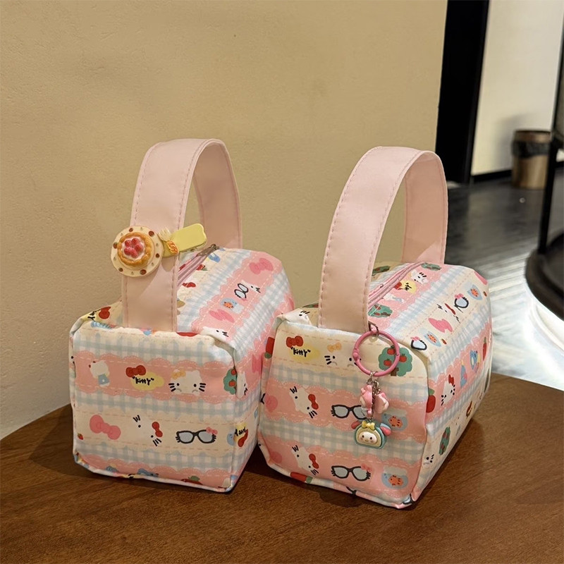 เฟโป ความจุขนาดใหญ่มือถือกระเป๋าเครื่องสําอางแบบพกพาพับเก็บได้กระเป๋าเดินทางอุปกรณ์อาบน้ํากระเป๋าจัดเก็บ - รูปที่ 5