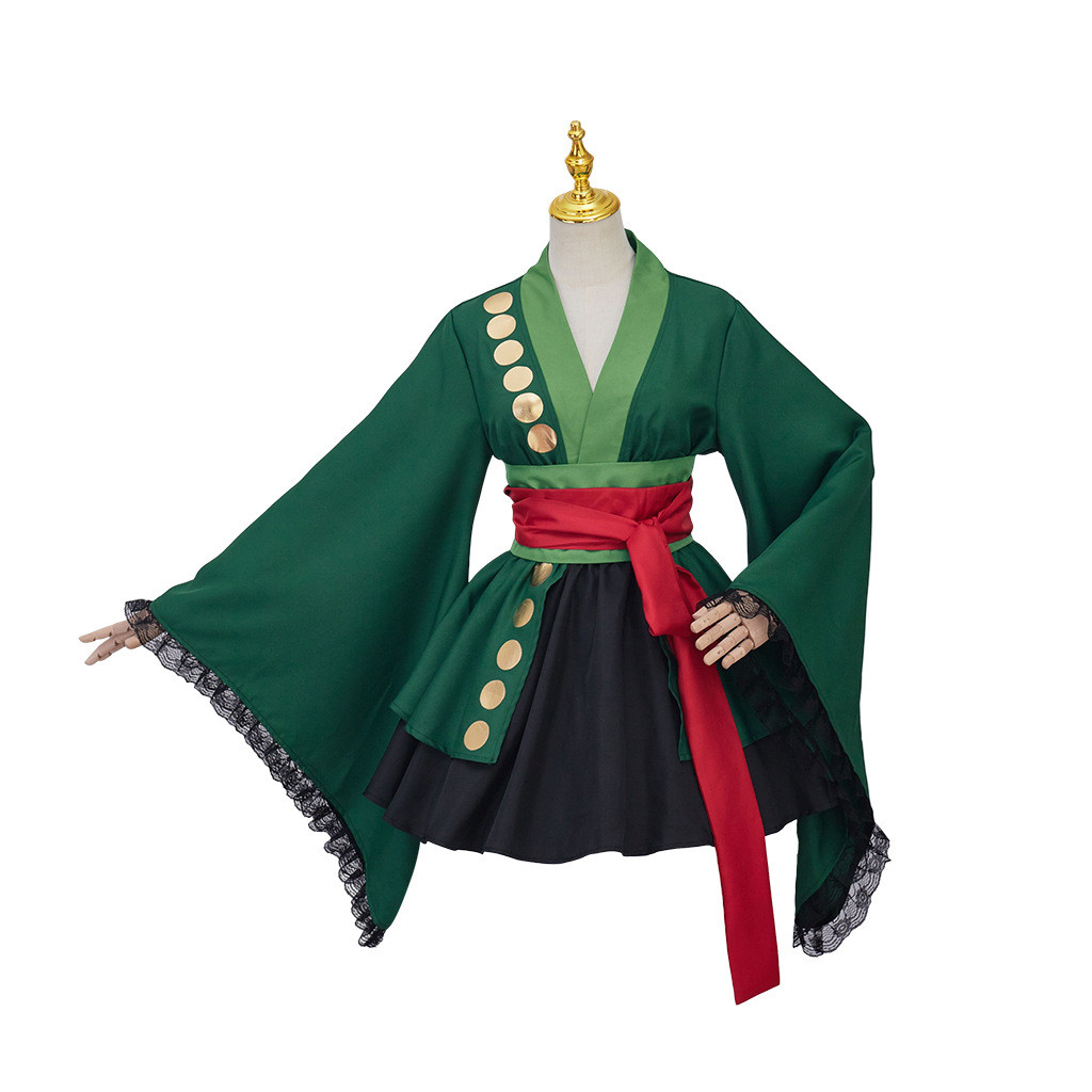Zoro Kimono Skirt  Roronoa zoro costume zoro cosplay One Piece Zoro Two Years Later cosplay