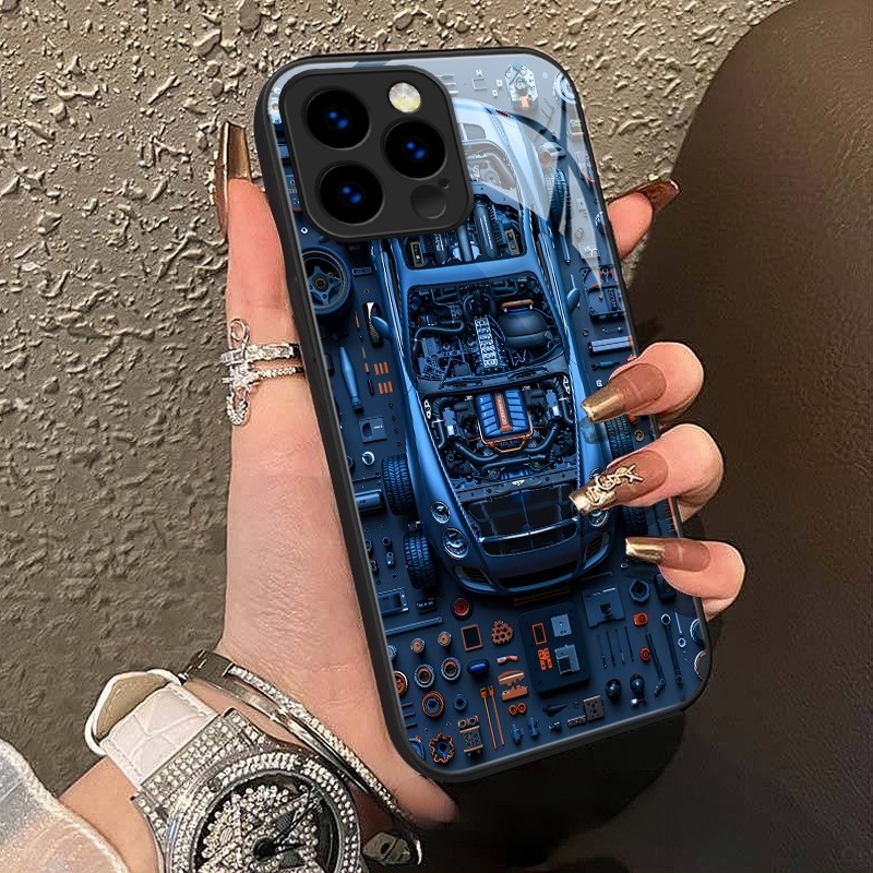 เคส Iphone 15 Pro Max 7s Plus Xr Glass Case 14 Pro Max 11 12 Iphone Xr Plus Xsmax Casing hp Iphone 1