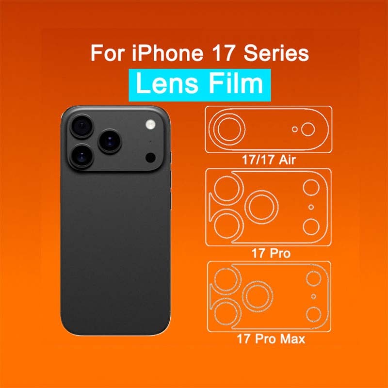ตัวป้องกันเลนส์สําหรับ Apple iPhone 17 Air Pro Max Clear Ultra Slim ฝาหลังกล้องฟิล์มนุ่ม - ไม่ใช่กระจกนิรภัย