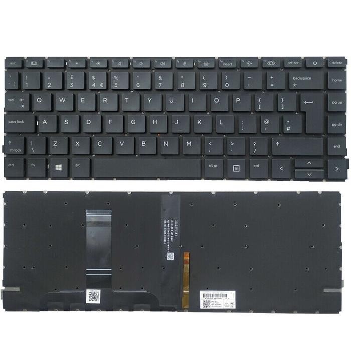 ORI คีย์บอร์ด HP ProBook 445 440 G8 G9 645 640 G8 G9 445R G8 Backlight