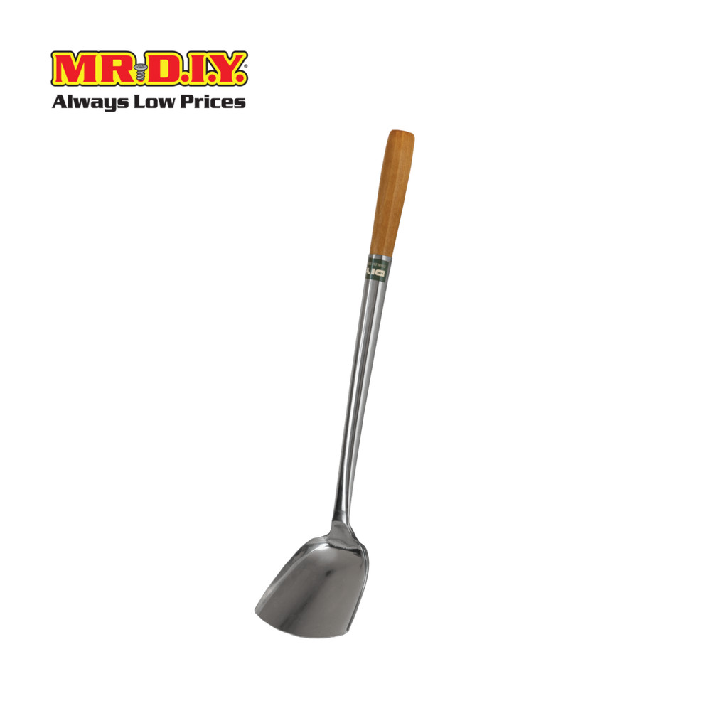 MR.D.I.Y. ตะหลิวด้ามจับไม้ ตะหลิวทำอาหาร ขนาด 11.5 X 49 ซม.