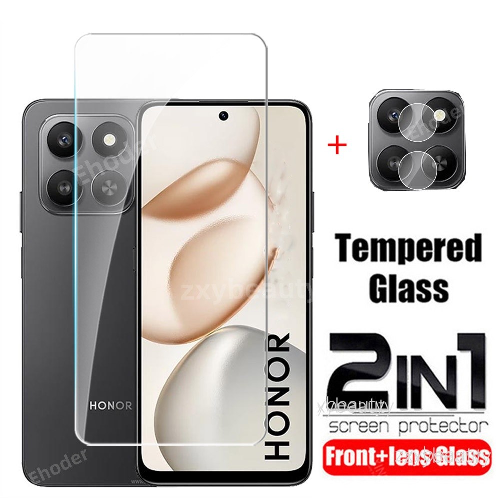 สําหรับ Honor 400 สมาร์ท X7d 4G 5G 2025 ป้องกันหน้าจอคลุมทั้งหมดกระจกนิรภัยใสสําหรับ 200Smart 400Smart Honor400 HonorX7d ฟิล์มป้องกันเลนส์กล้อง