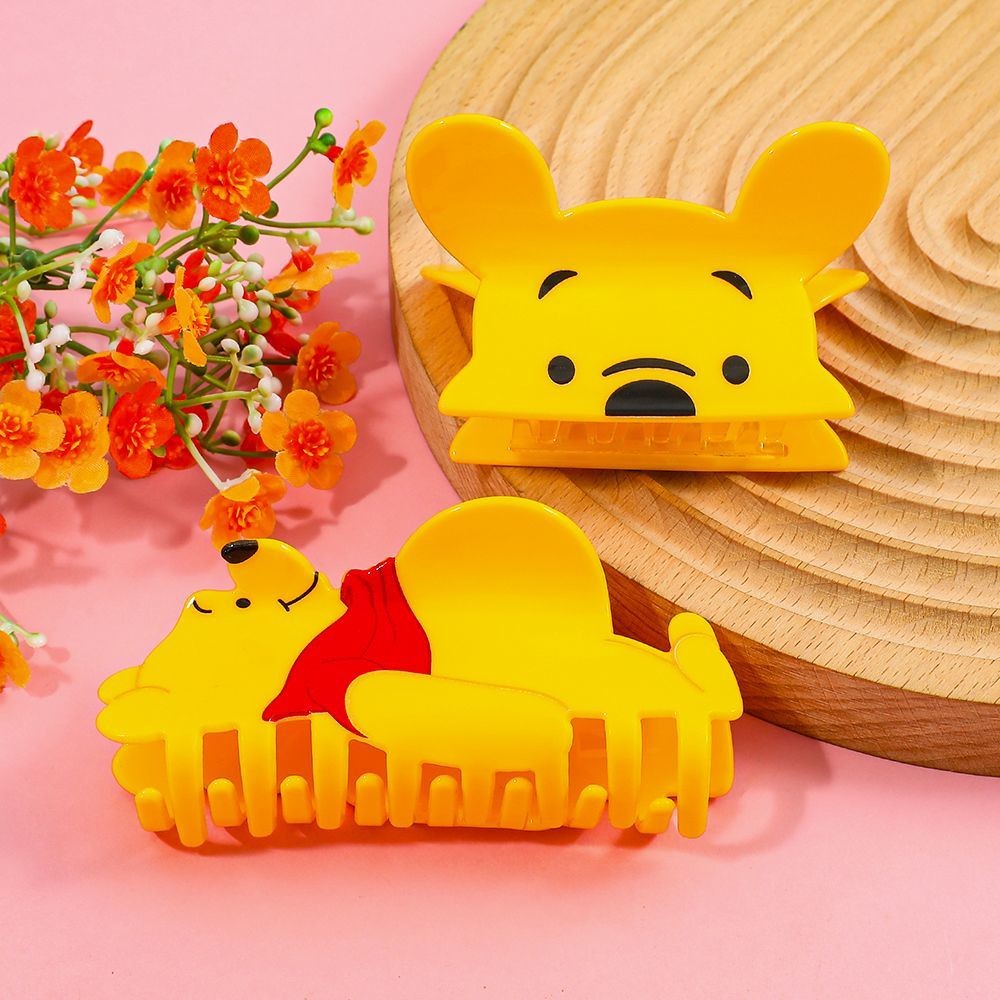 ของเก็บเส้นผม Winnie the Pooh | เครื่องประดับผมน่ารักสไตล์หวานสำหรับหญิงสาว