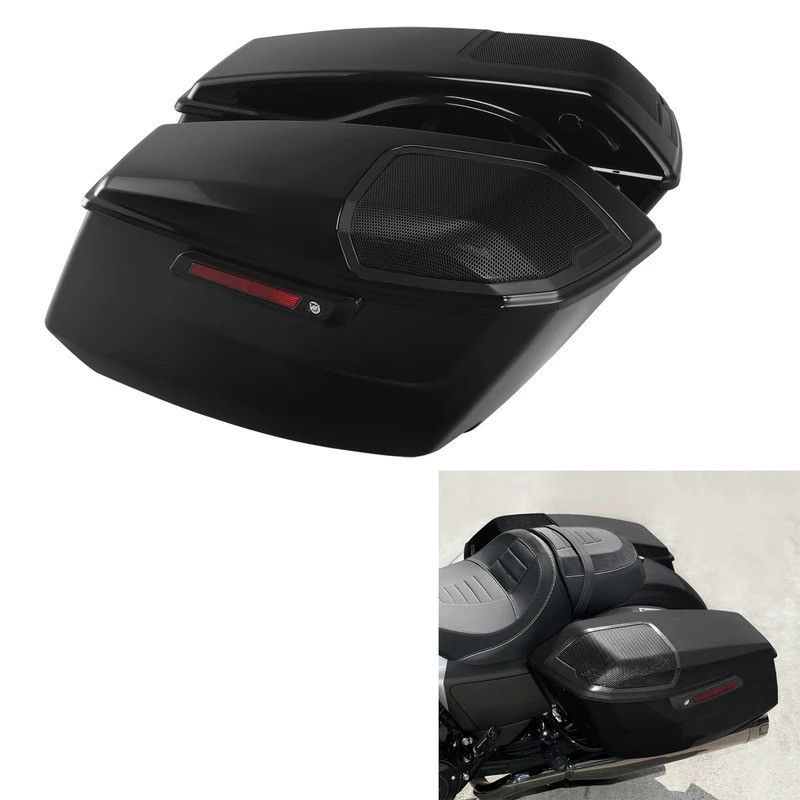 TE Saddlebags W/6x9 "ลําโพง Cutout สําหรับ Harley CVO Road Glide ST FLTRXSTSE FLTRX Street Glide FLH