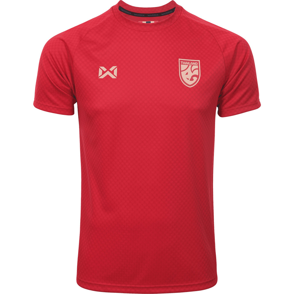 WARRIX ใหม่ล่าสุด! เสื้อฟุตบอลทีมชาติไทย 2025-26 คอกลม (Cheer Version) National Jersey WA-253FBATH53 - รูปที่ 3