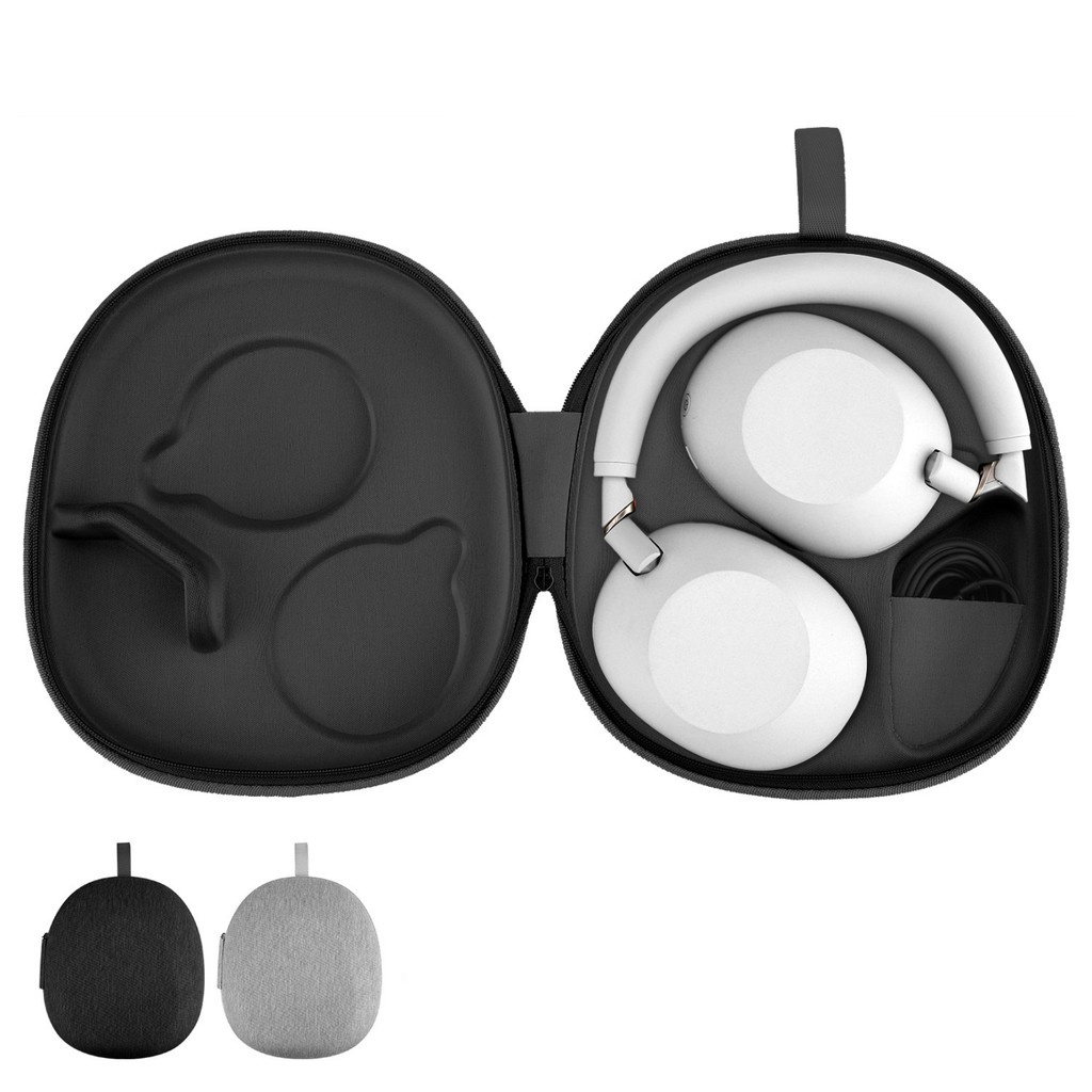 ถุงเก็บป้องกันการแตกร้าวสําหรับหูฟัง Sony WH-1000XM6 - เคส EVA กันกระแทกพร้อมซับป้องกันกระเป๋าจัดระเ