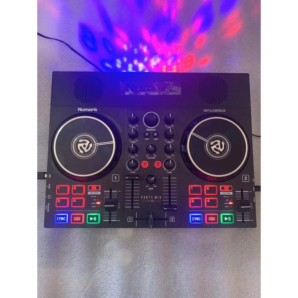 Luma Numark Party Mix Live DJ Entry-level Controller Disk Drive Integrated Machine พร้อมบรรจุภัณฑ์เด