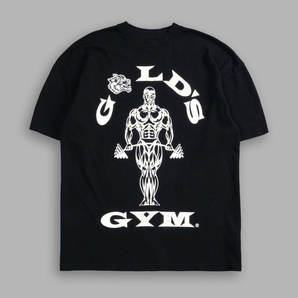 < Darcsport สไตล์ใหม่ > Wolf Head Street Wear Loose Niche Street Wear Round Neck Print Trend Heavy L