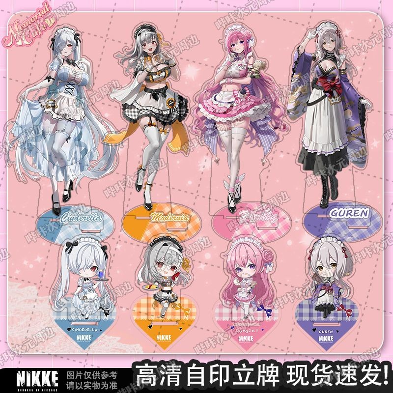 NIKKE/เทพธิดาของ Victory nikke Linkage และ GALLERY สินค้า Dorothy Cinderella Godการลงโทษ Red Lotus Desktop Decor/vbfse