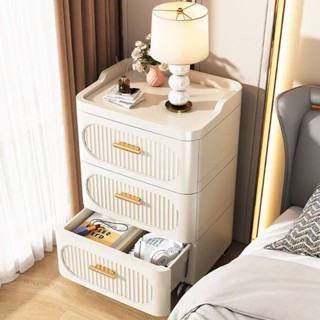 MULI ตู้ลิ้นชัก โต๊ะข้างเตียง มีล้อเลื่อน เก็บของอเนกประสงค์…