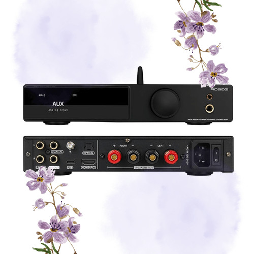 [ส่งตรงจากประเทศญี่ปุ่น]SMSL AO300 เครื่องแอมป์ DAC แบบออลอินวัน MA5332MS 165Wx165W แอมป์กำลัง XMOS 