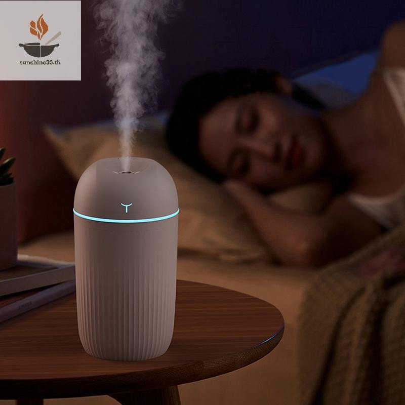 THSUN 420ml Mini Air Humidifier ความจุขนาดใหญ่ Home Silent Humidifier พืช Aroma Diffuser Mist er พร้
