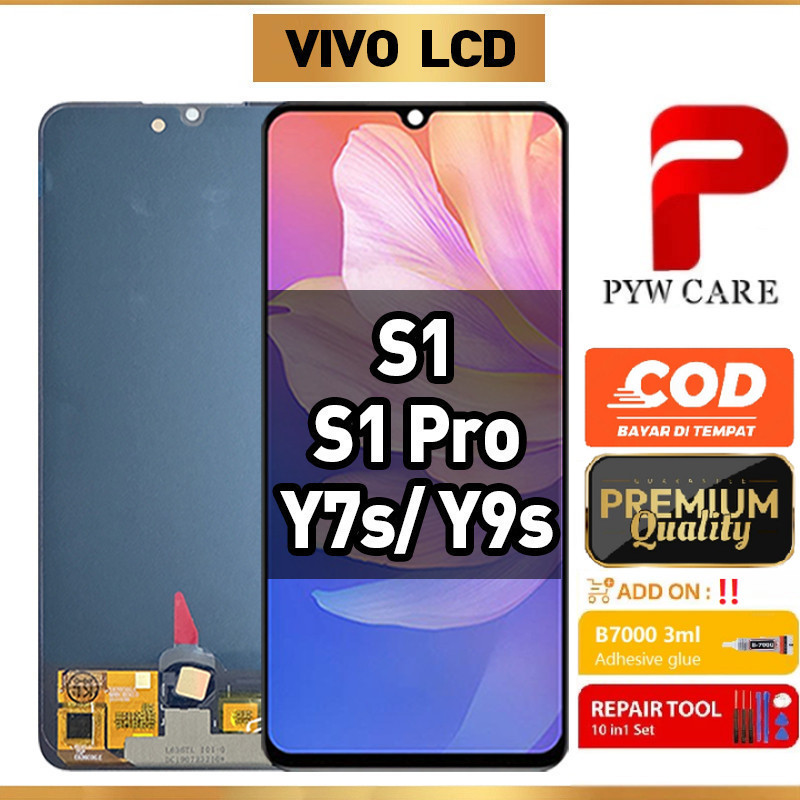 หน้าจอ LCD ที่รองรับสําหรับ Vivo S1 / Vivo S1 Pro / Vivo Y7s / Vivo Y9s หน้าจอ TFT LCD