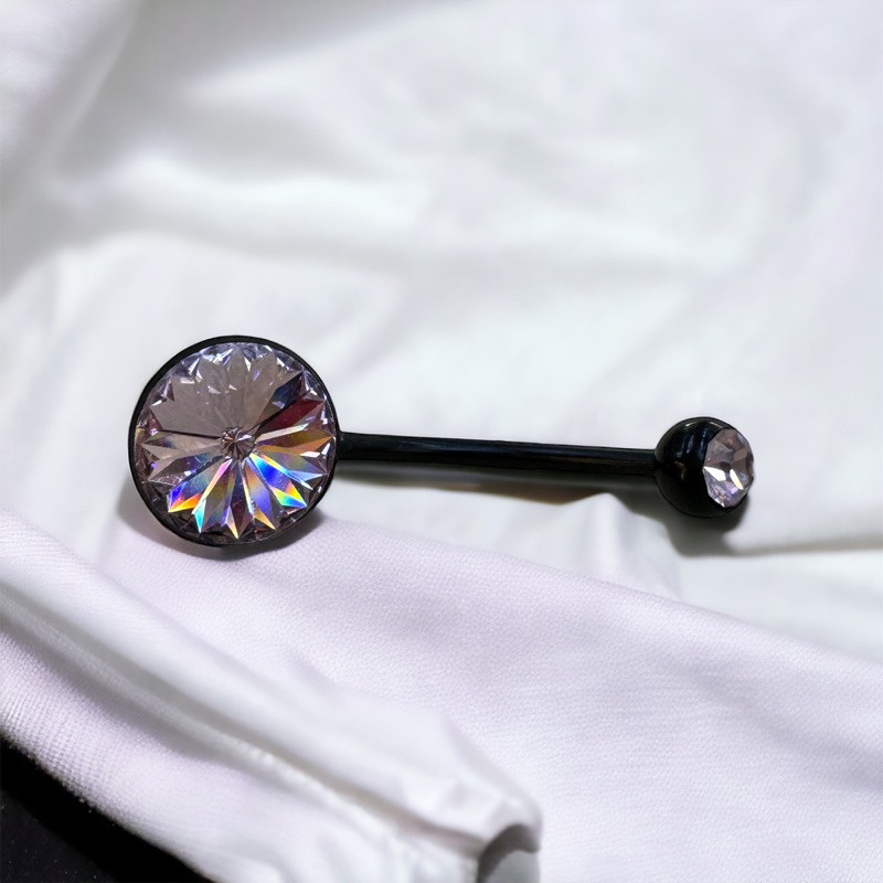 จิวสะดือซิลิโคนแท้ก้านยาวพิเศษ 20 มิล (ความยาวยาวตัดได้) - รูปที่ 3