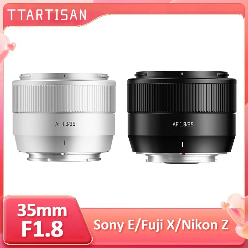 TTArtisan 35mm F1.8 II APS-C กรอบ AF Auto Focus เลนส์รูรับแสงขนาดใหญ่สําหรับกล้องภาพการถ่ายภาพ Fujif